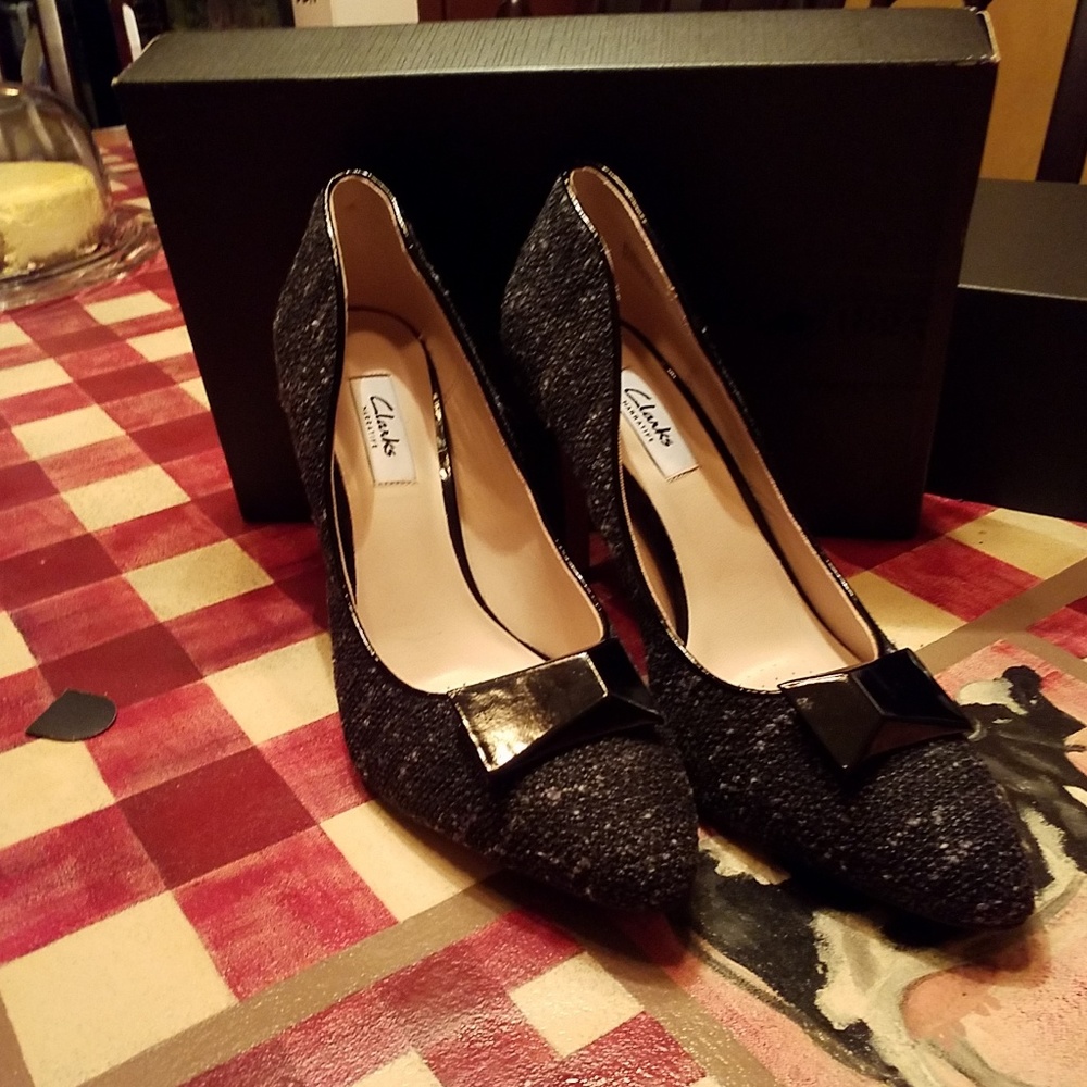 Clark's stiletto heels